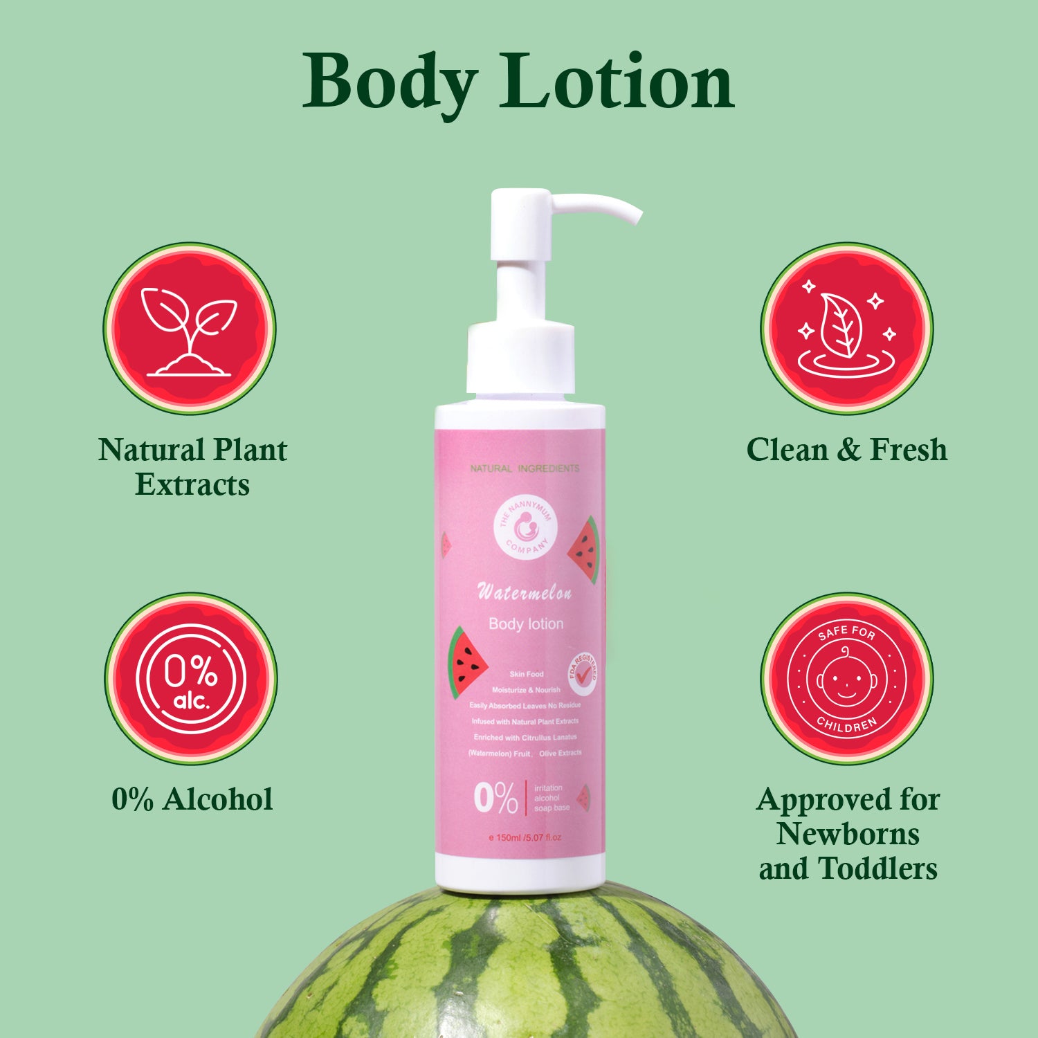 Watermelon Baby Lotion
